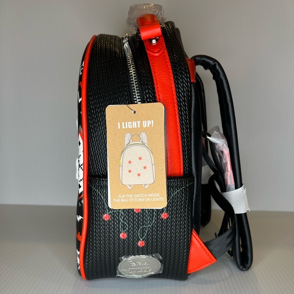 Disney Jack Skellington Christmas Sweater Mini Backpack - Picture 2 of 8